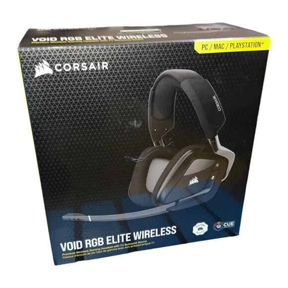 Gaming Headset Corsair Void RGB Elite Wireless - Picture 1 of 5